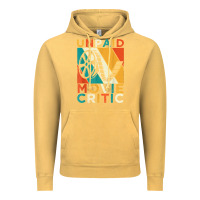 Vintage Mustard unpaid movie critic shirt film cinema motion picture fan t shirt Vintage Hoodie - linhVisuals