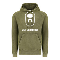 Vintage Olive detectorist Vintage Hoodie - linhVisuals