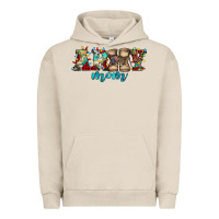 Pigment French Oak army mom christmas Urban Hoodie - Jasminsmagicworld