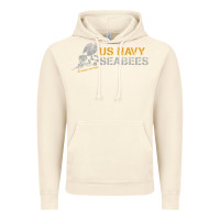Vintage Artic us navy seabees we build, we fight us navy sweatshirt Vintage Hoodie - linhVisuals