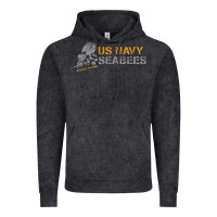 Vintage Black us navy seabees we build, we fight us navy sweatshirt Vintage Hoodie - linhVisuals