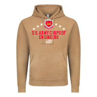 Vintage Camel us army corps of engineers (usace) pullover hoodie Vintage Hoodie - linhVisuals