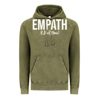 Vintage Olive empath i feel you gift for empathetic person empathy pullover hoodie Vintage Hoodie - linhVisuals