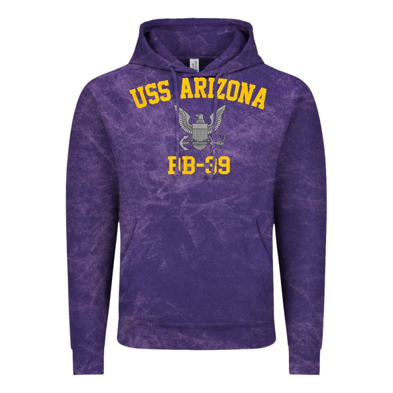 Uss Arizona Bb 39 Battleship T Shirt Vintage Hoodie by linhVisuals | Teevron