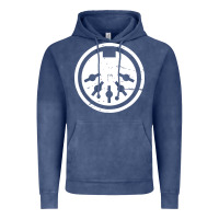 Vintage Denim distressed midi plug synthesizer Vintage Hoodie - linhVisuals