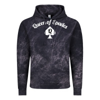 Cloud Black queen of spades clothes for women   qos tee t shirt Vintage Hoodie - linhVisuals