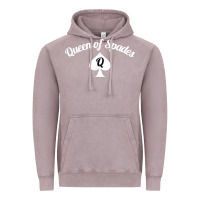 Vintage Zinc queen of spades clothes for women   qos tee t shirt Vintage Hoodie - linhVisuals