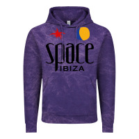 Cloud Purple Space Ibiza Vintage Hoodie - linhVisuals