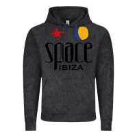 Vintage Black Space Ibiza Vintage Hoodie - linhVisuals