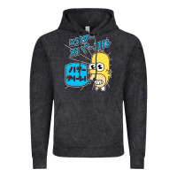 Vintage Black Sparkle simpsons Vintage Hoodie - linhVisuals