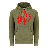 Vintage Olive The Angels Vintage Hoodie - linhVisuals