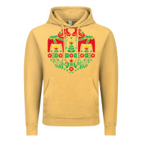 Vintage Mustard swedish dala horse folk art t shirt Vintage Hoodie - linhVisuals