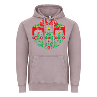 Vintage Zinc swedish dala horse folk art t shirt Vintage Hoodie - linhVisuals