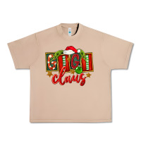 Burro Christmas Gigi Claus Urban Heavy Tee - FaDigitalArtStudio