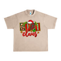 French Oak Christmas Gigi Claus Urban Heavy Tee - FaDigitalArtStudio