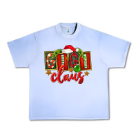 Grape Ice Christmas Gigi Claus Urban Heavy Tee - FaDigitalArtStudio