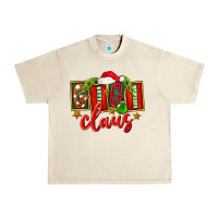 Sandshell Christmas Gigi Claus Urban Heavy Tee - FaDigitalArtStudio