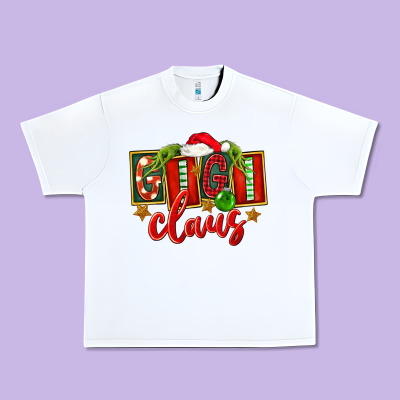 Christmas Gigi Claus Urban Heavy Tee Designed By Fadigitalartstudio