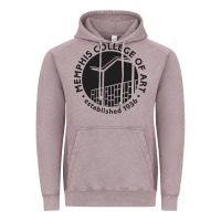 Vintage Zinc Memphis College of Art Vintage Hoodie - linhVisuals