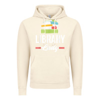 Vintage Artic womens funny library lady librarian library assistant t shirt Vintage Hoodie - linhVisuals