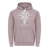 Vintage Zinc national park service, skull animals hiking camping eliments t shirt Vintage Hoodie - linhVisuals