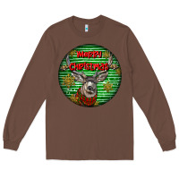 Chestnut mule buck deer head christmas Long Sleeve Tee - LillyAllenDesigns