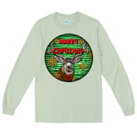 Matcha mule buck deer head christmas Long Sleeve Tee - LillyAllenDesigns