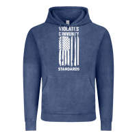 Vintage Denim violates community standards apparel community t shirt Vintage Hoodie - linhVisuals