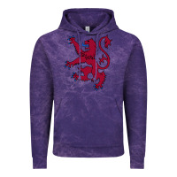 Cloud Purple lion rampant of scotland, royal banner, royal arms, scottish pride Vintage Hoodie - linhVisuals