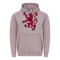 Vintage Zinc lion rampant of scotland, royal banner, royal arms, scottish pride Vintage Hoodie - linhVisuals