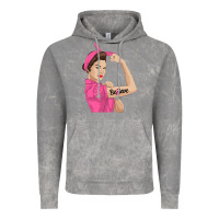 Cloud Rock believe cancer awareness women gift Vintage Hoodie - linhVisuals