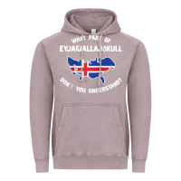 Vintage Zinc what part of eyjafjallajökull don't you understand raglan baseball te Vintage Hoodie - linhVisuals
