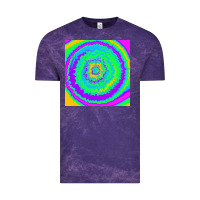 Cloud Purple tye die pattern Vintage Tee - RanaPortraitStore