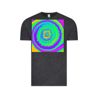 Vintage Black tye die pattern Vintage Tee - RanaPortraitStore