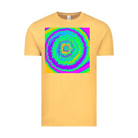Vintage Mustard tye die pattern Vintage Tee - RanaPortraitStore