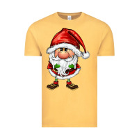 Vintage Mustard santa gnomes Vintage Tee - FaDigitalArtStudio