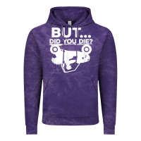Cloud Purple mens but did you die atv four wheeler funny quad biker rider t shirt Vintage Hoodie - linhVisuals