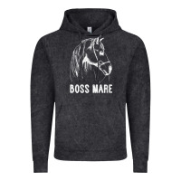 Vintage Black womens boss mare horseback riding equestrians men horse women gift v n Vintage Hoodie - linhVisuals