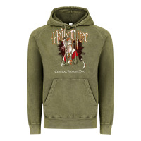 Vintage Olive hairy otter [tb] Vintage Hoodie - linhVisuals