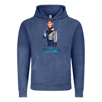 Vintage Denim hans frozen Vintage Hoodie - linhVisuals