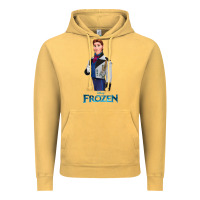 Vintage Mustard hans frozen Vintage Hoodie - linhVisuals