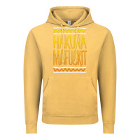 Vintage Mustard hakuna mafuckit [tb] Vintage Hoodie - linhVisuals