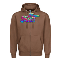 Chestnut mama tried Zipper Hoodie - JahusDesignShop
