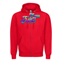 Red mama tried Zipper Hoodie - JahusDesignShop