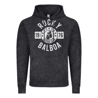 Vintage Black rocky boxing club Vintage Hoodie - linhVisuals