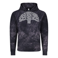 Cloud Black oakland california hoodie   oak tree Vintage Hoodie - linhVisuals