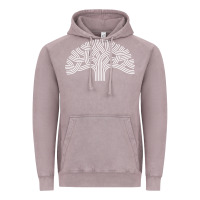 Vintage Zinc oakland california hoodie   oak tree Vintage Hoodie - linhVisuals