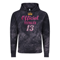 Cloud Black official 13 teenager cute 13th birthday ideas for girls t shirt Vintage Hoodie - linhVisuals
