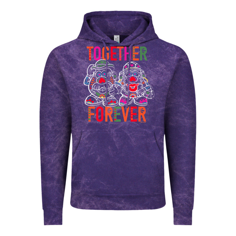 Mr. & Mrs. Potato Head Day Of The Dead Together Forever Premium T Shir Vintage Hoodie by linhVisuals | Teevron