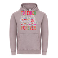 Vintage Zinc mr. & mrs. potato head day of the dead together forever premium t shir Vintage Hoodie - linhVisuals